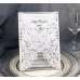 Holiday Greeting Card Wedding Supplies Heart-shaped Invitation Card Laser Invitation